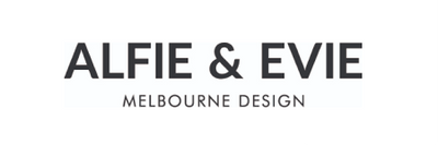 Alfie & Evie brand logo - contemporary women's footwear Alfie & Evie brand logo - contemporary women's footwear