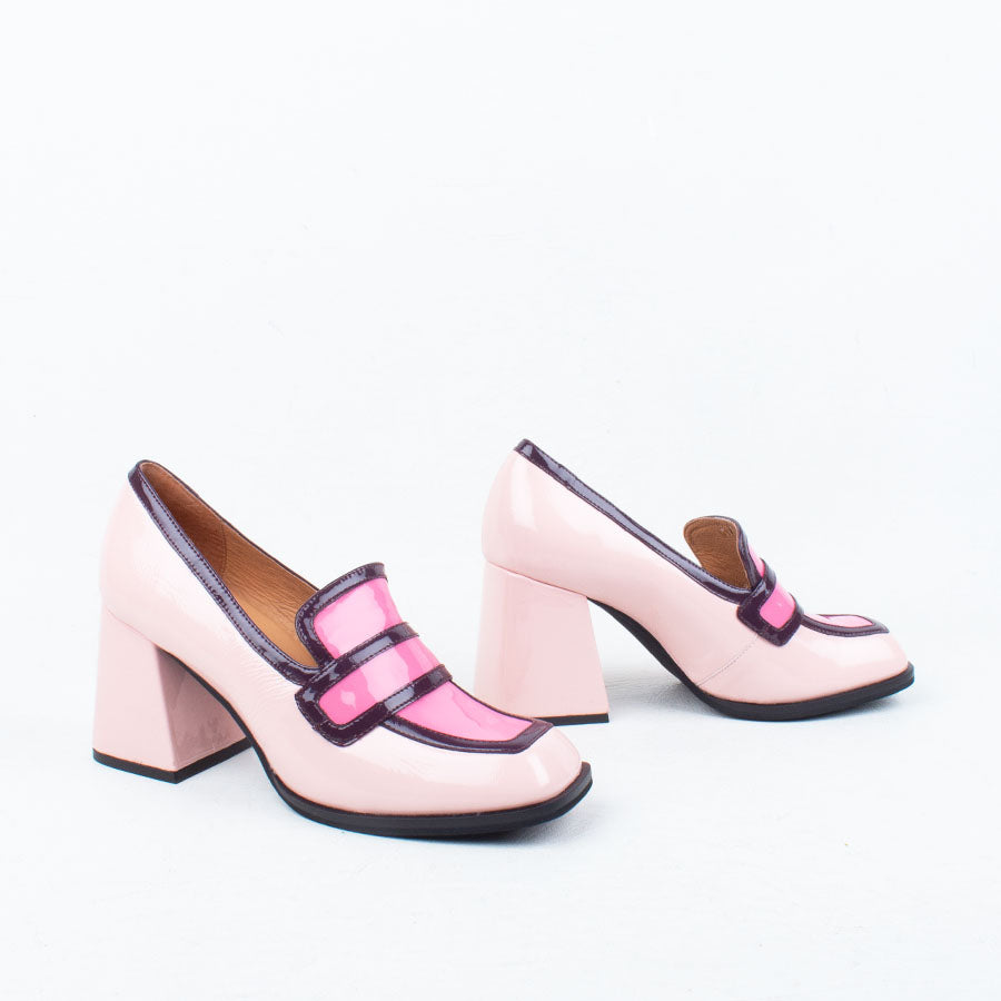 Bergen Heeled Loafer Bergen Heeled Loafer