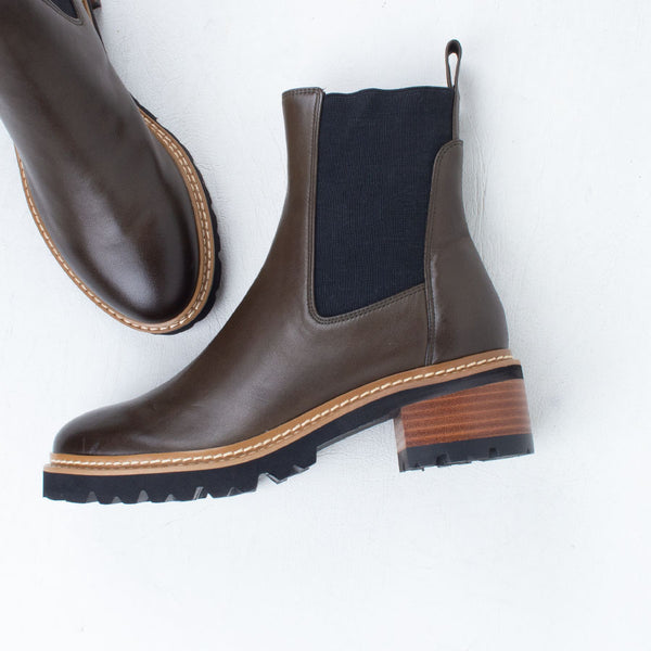 Linear Boot | EOS | Leather Chelsea Boot