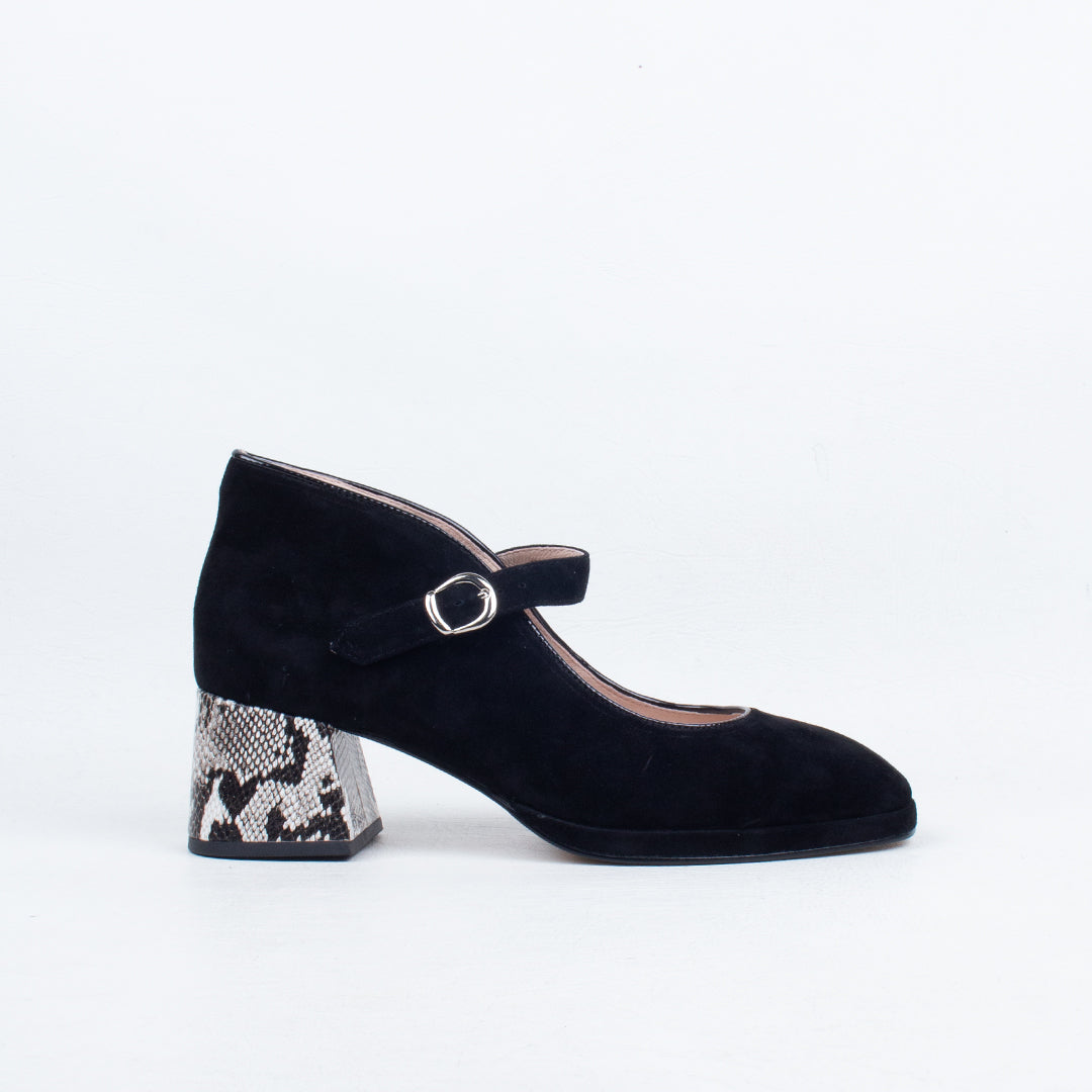 Podium Heeled Mary Jane