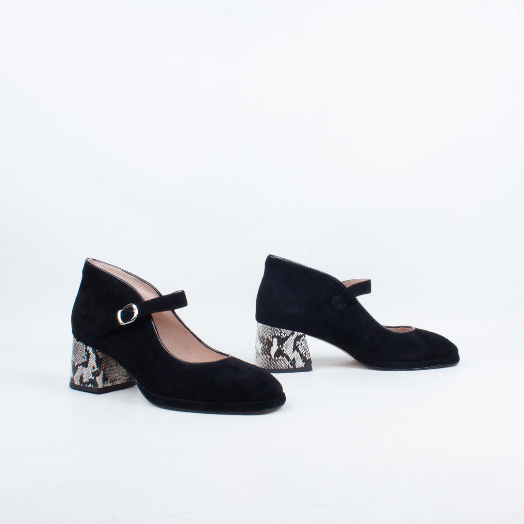 Podium Heeled Mary Jane