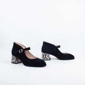 Podium Heeled Mary Jane