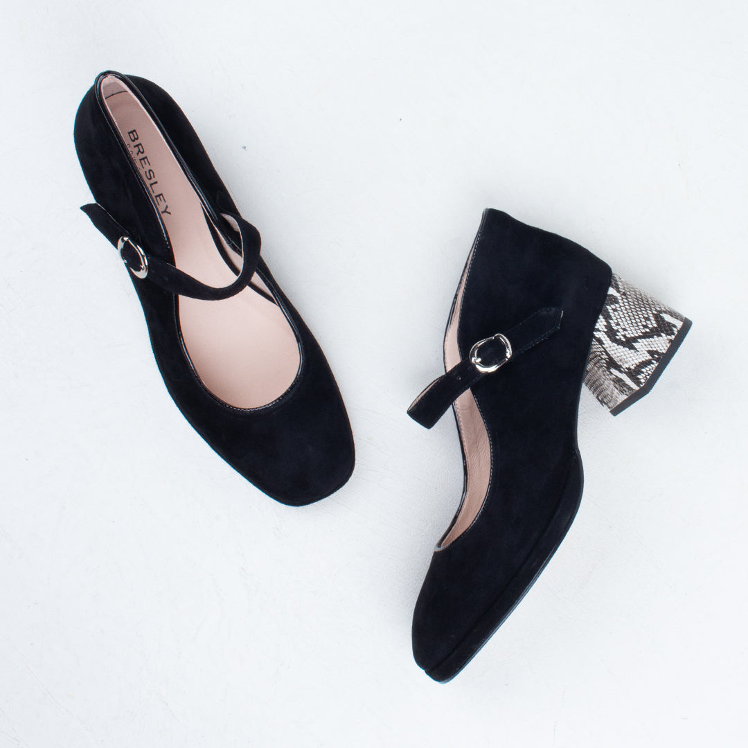 Podium Heeled Mary Jane