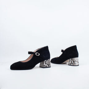 Podium Heeled Mary Jane