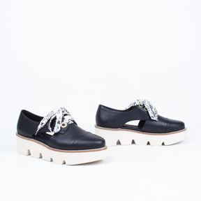 Pine Platform Lace Up