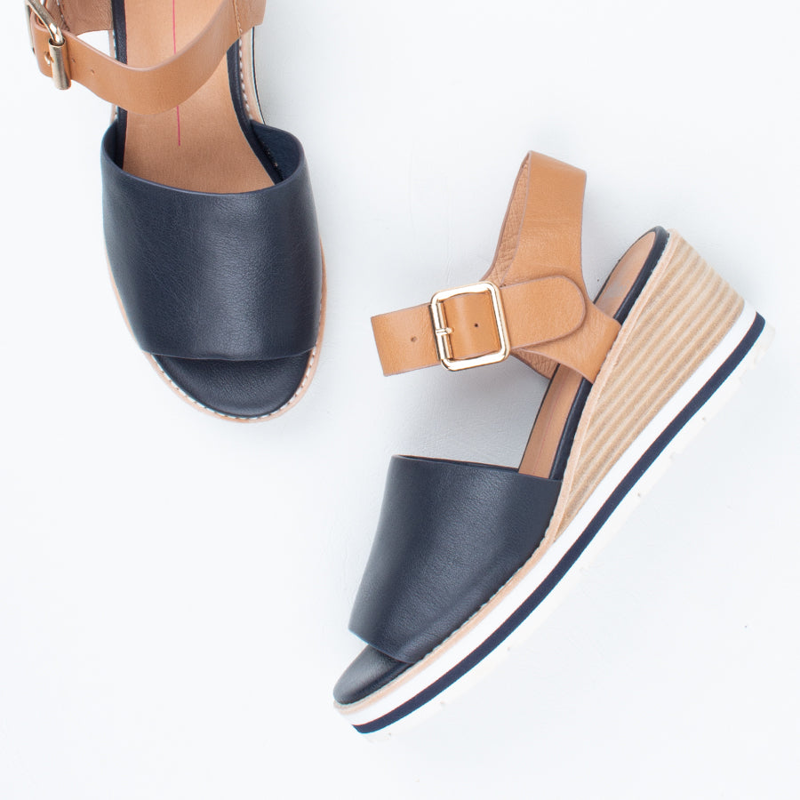 Nastro Wedge Sandal