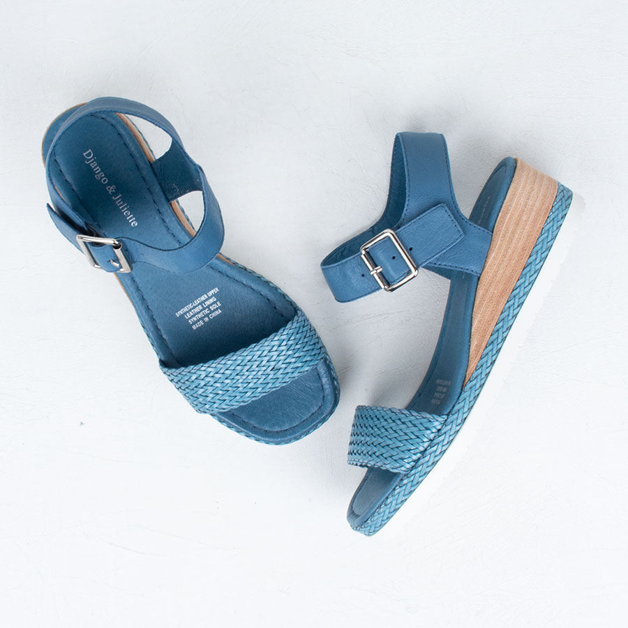 Imari Wedge Sandal