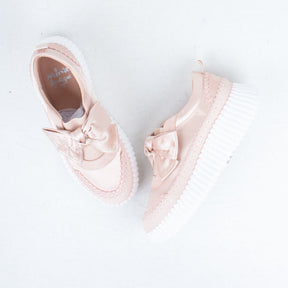 Stitched Bow Sneaker